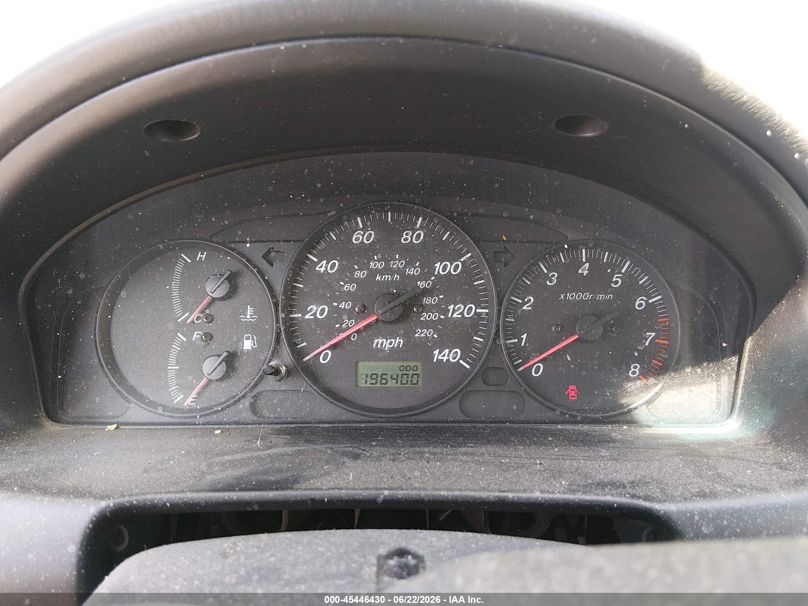 2000 Mazda Protege Dx/lx Silver vin: JM1BJ2224Y0238977