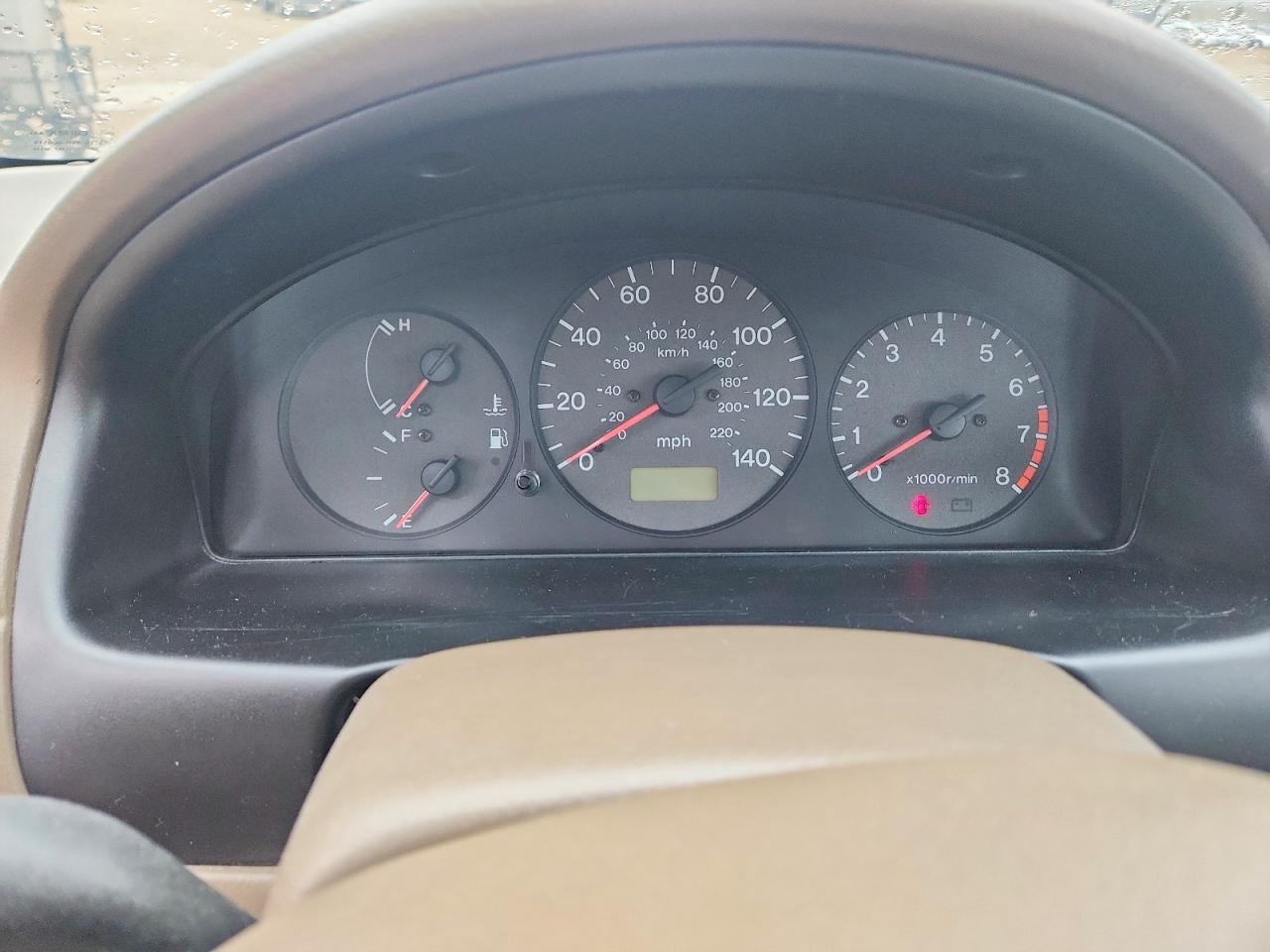 1999 Mazda Protege Dx Brown vin: JM1BJ2225X0117745