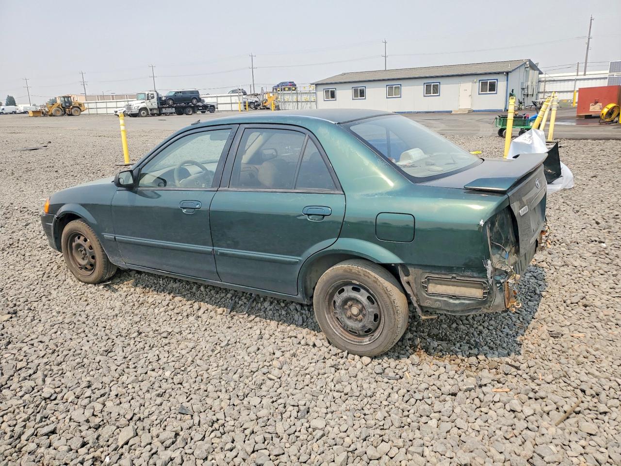 2000 Mazda Protege Dx Green vin: JM1BJ2225Y0289890