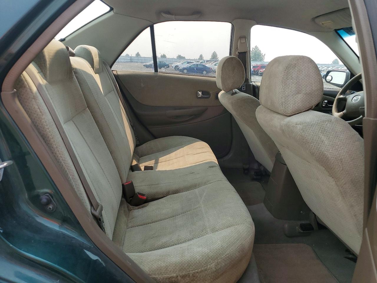 2000 Mazda Protege Dx Green vin: JM1BJ2225Y0289890