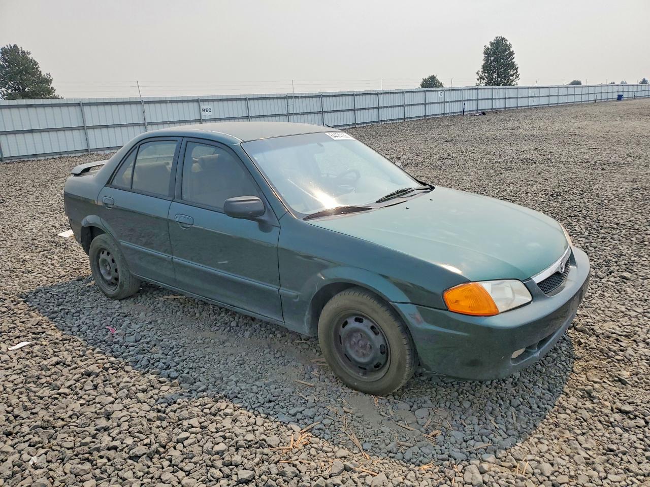 2000 Mazda Protege Dx Green vin: JM1BJ2225Y0289890