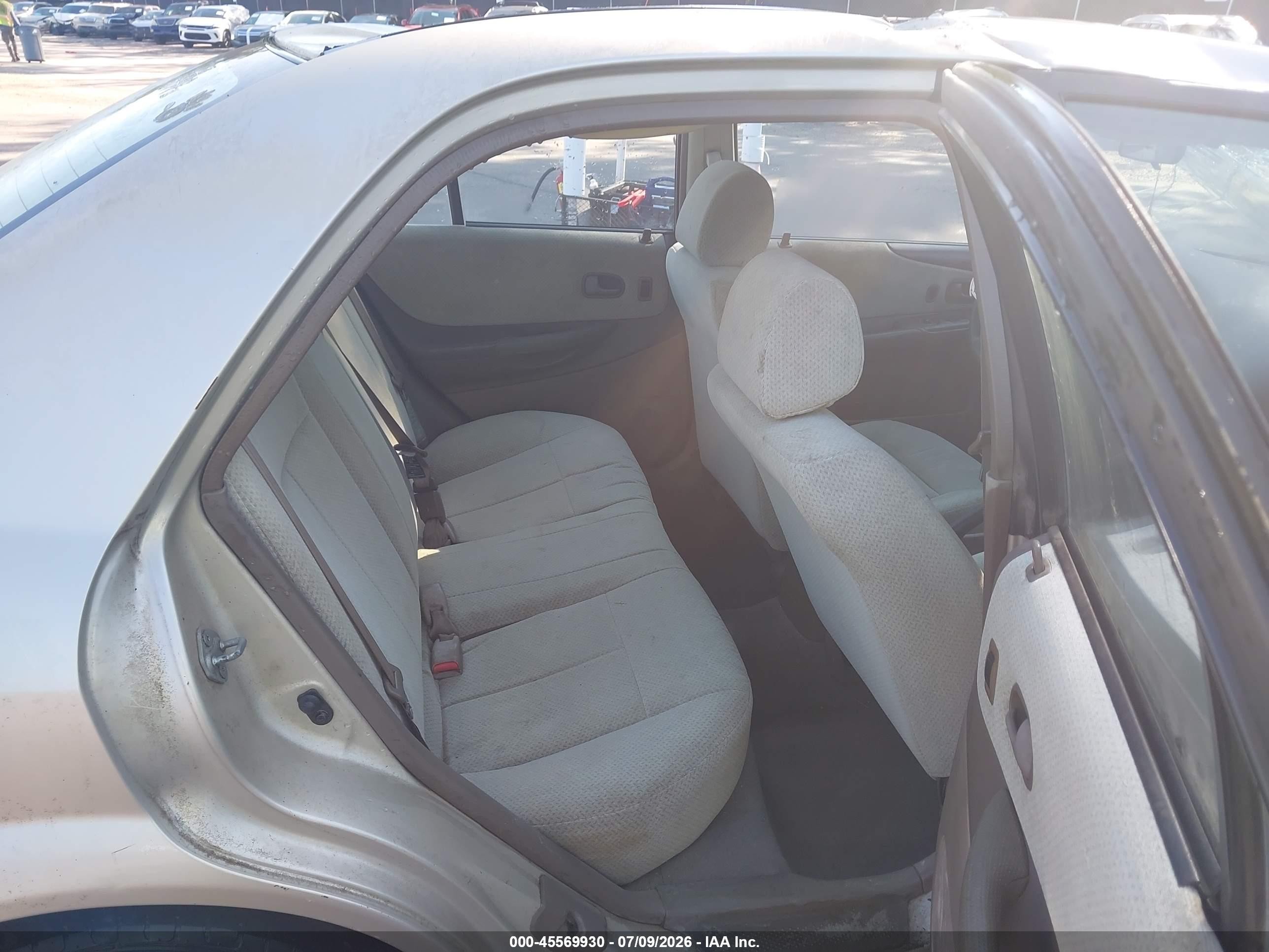 1999 Mazda Protege Dx/lx Tan vin: JM1BJ2227X0127192