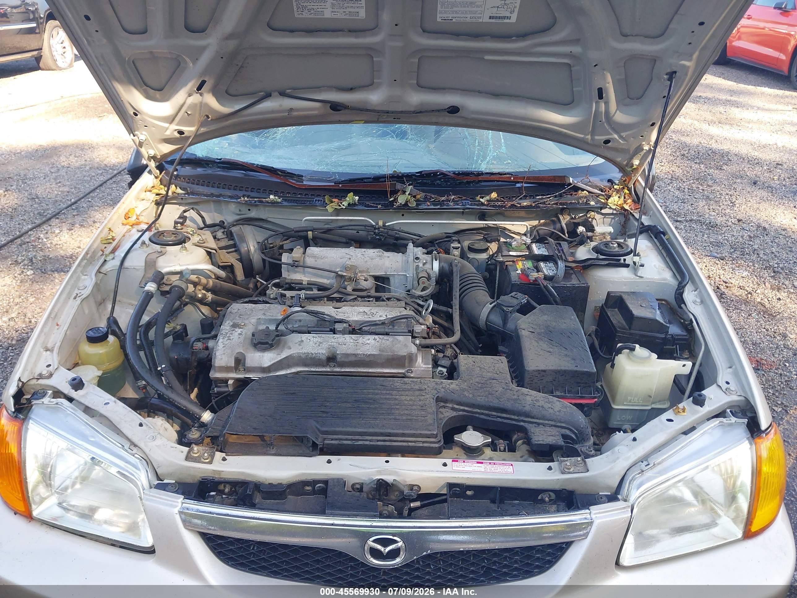 1999 Mazda Protege Dx/lx Tan vin: JM1BJ2227X0127192