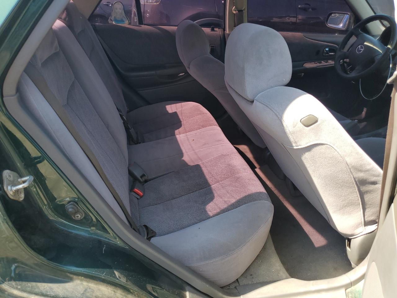 2000 Mazda Protege Es Green vin: JM1BJ2239Y0268002