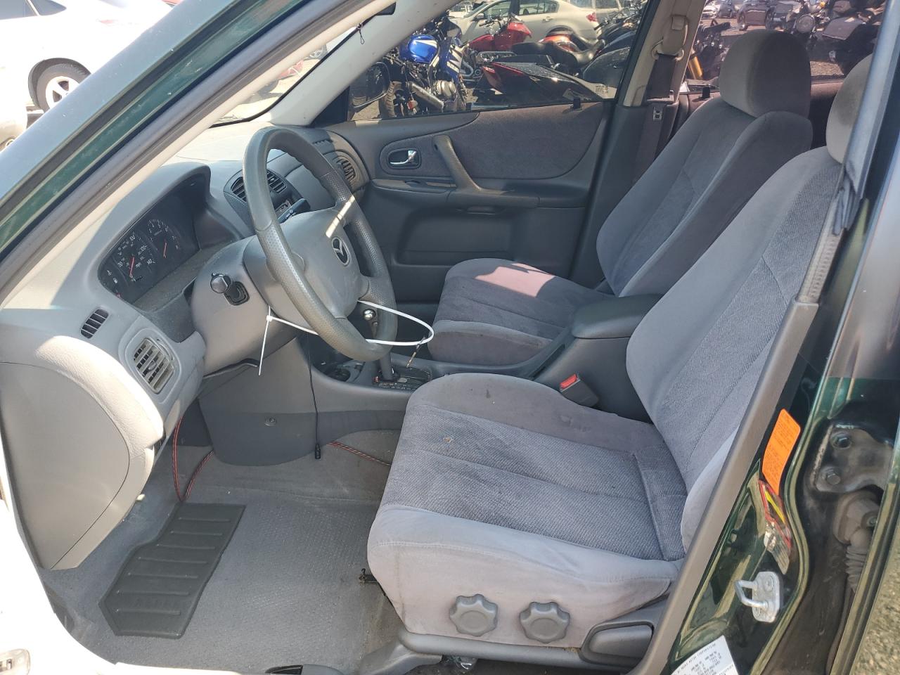 2000 Mazda Protege Es Green vin: JM1BJ2239Y0268002