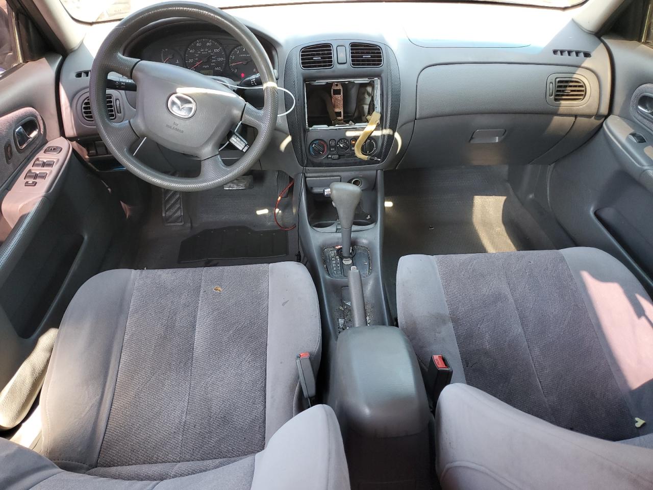 2000 Mazda Protege Es Green vin: JM1BJ2239Y0268002