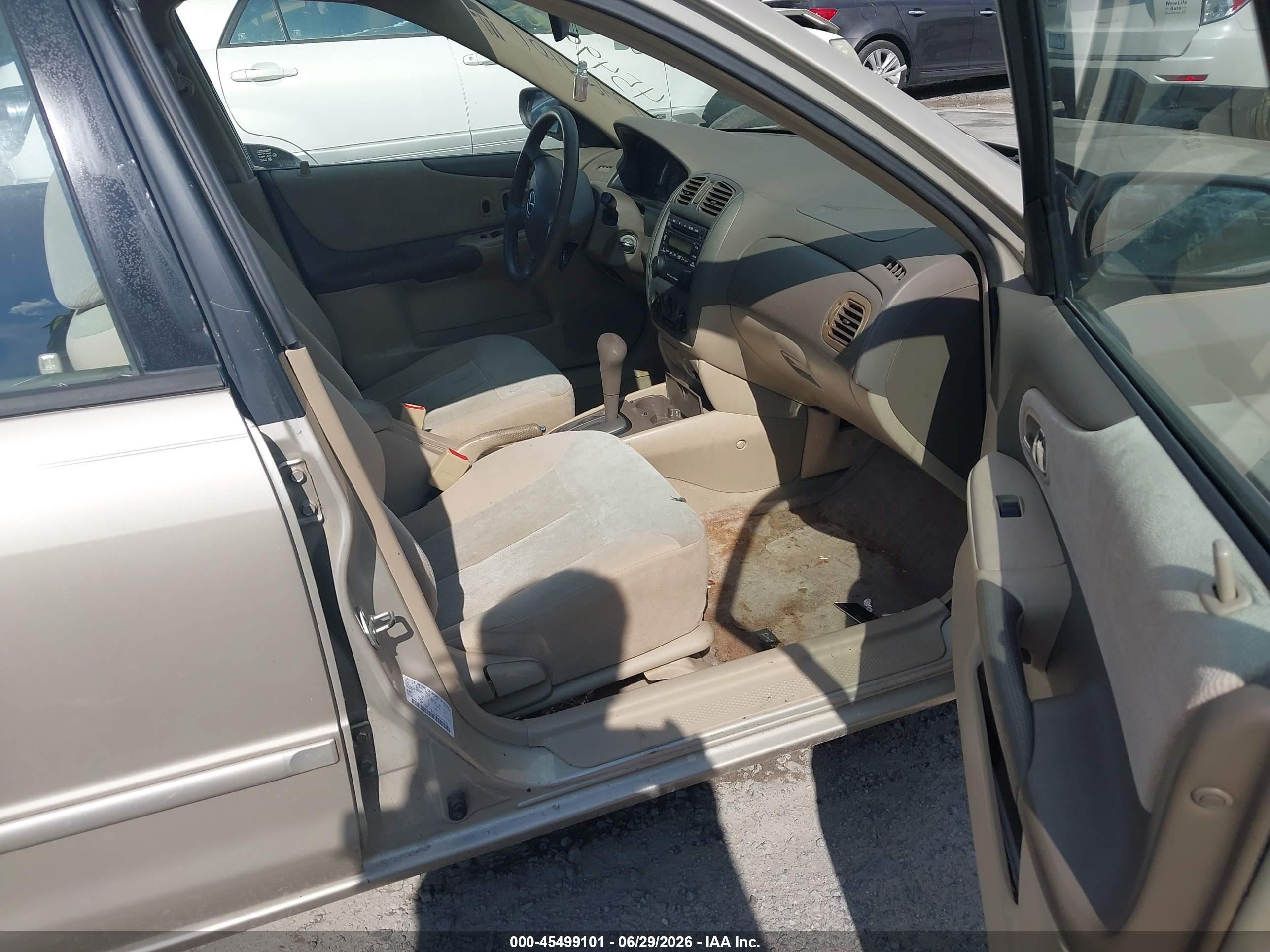 2001 Mazda Protege Es/lx Gold vin: JM1BJ225010413838
