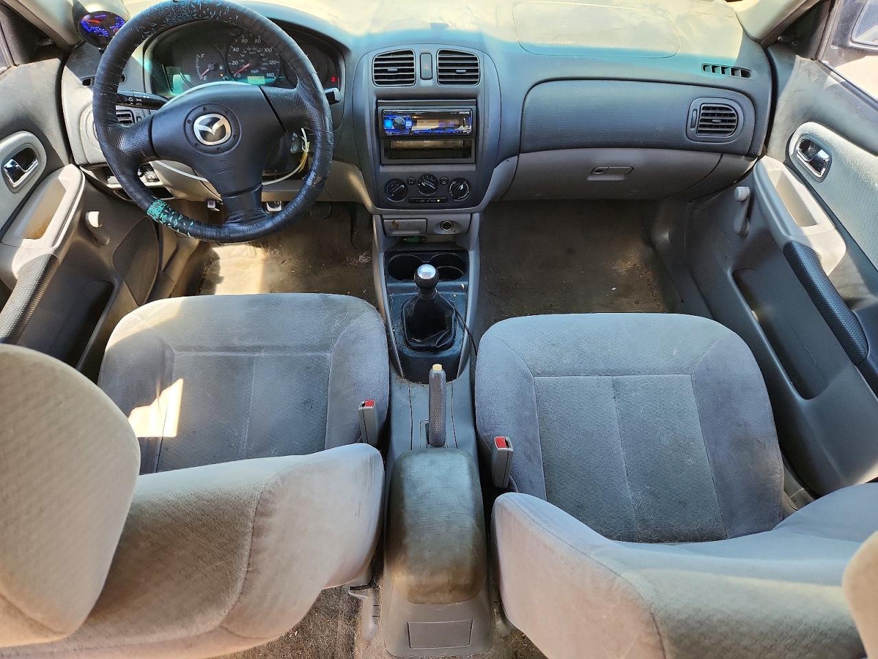2002 Mazda Protege Dx Red vin: JM1BJ225020603916
