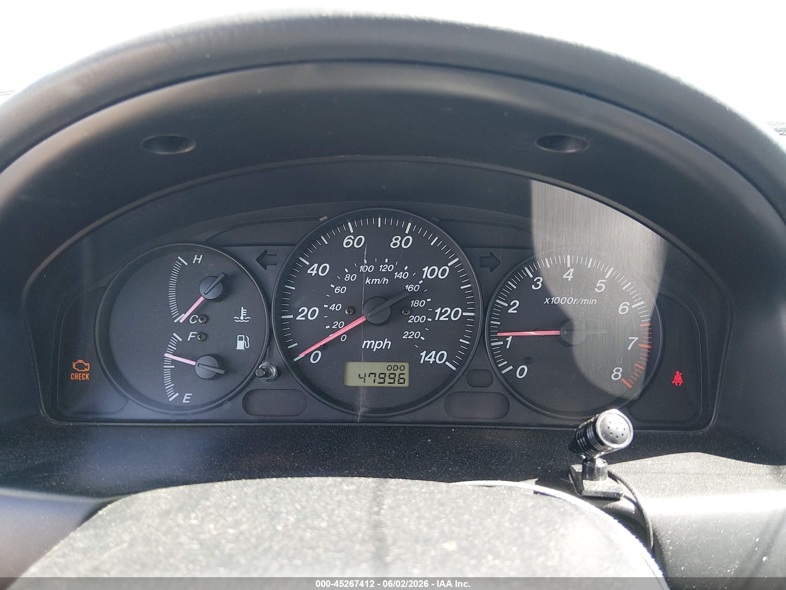 2003 Mazda Protege Dx/es/lx Silver vin: JM1BJ225030107158