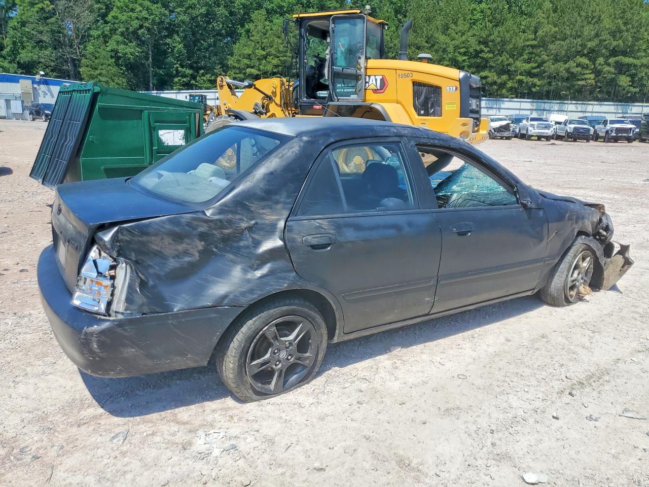 2003 Mazda Protege Черный vin: JM1BJ225030115941