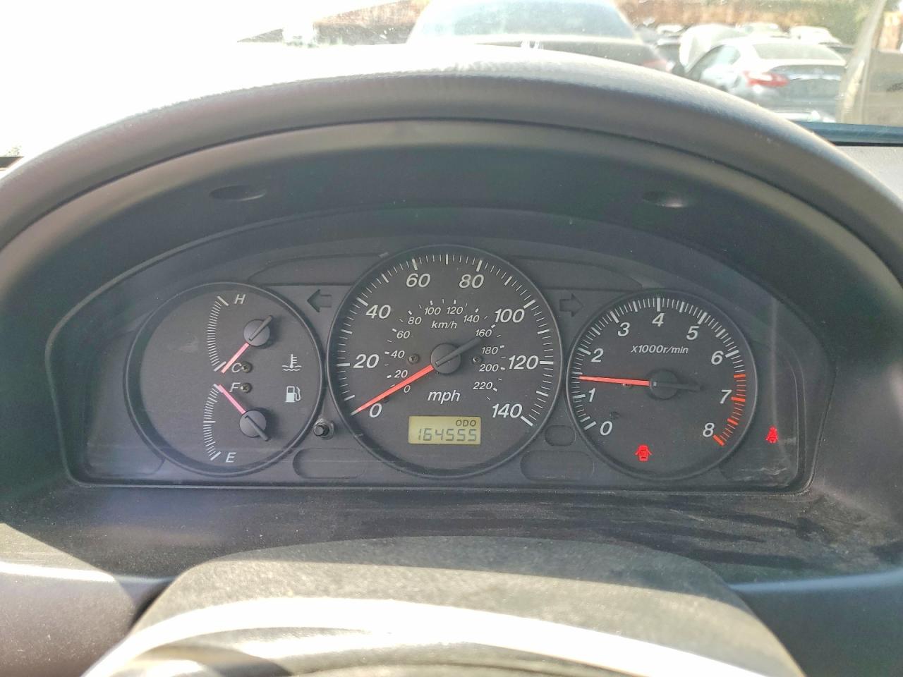 2002 Mazda Protege Dx Silver vin: JM1BJ225121586313