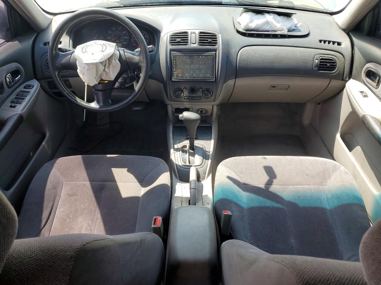 2002 Mazda Protege Dx Silver vin: JM1BJ225121586313