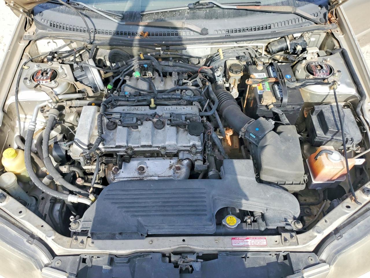 2003 Mazda Protege Dx Gold vin: JM1BJ225130191300