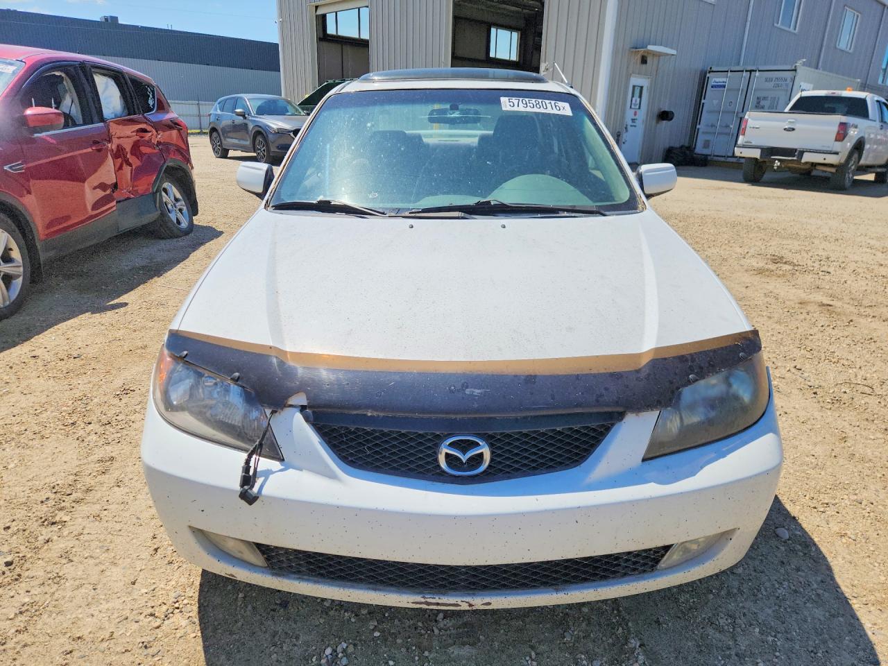 2003 Mazda Protege Dx Белый vin: JM1BJ225131221549