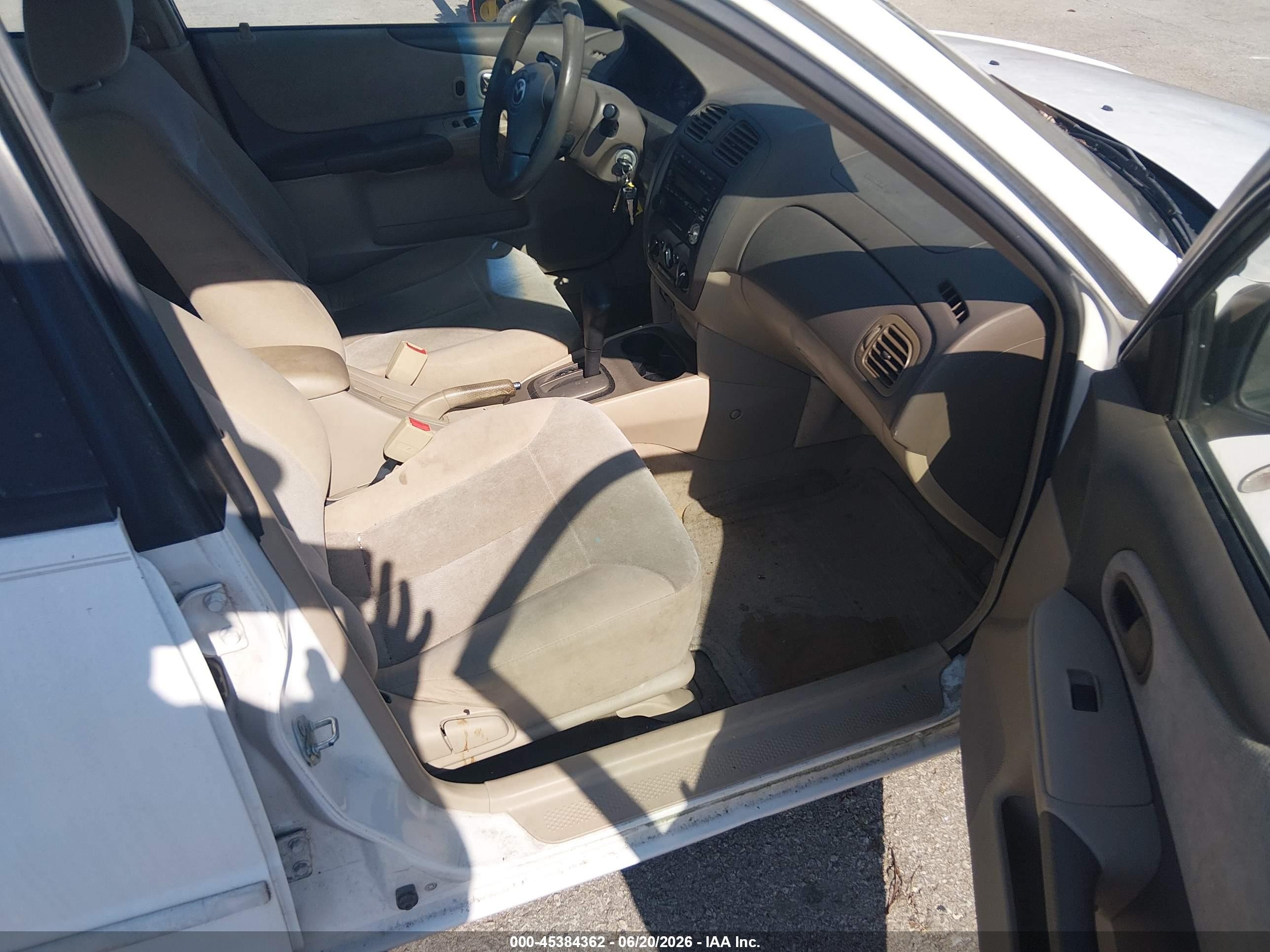 2002 Mazda Protege Dx/es/lx Желто-коричневый vin: JM1BJ225221606813