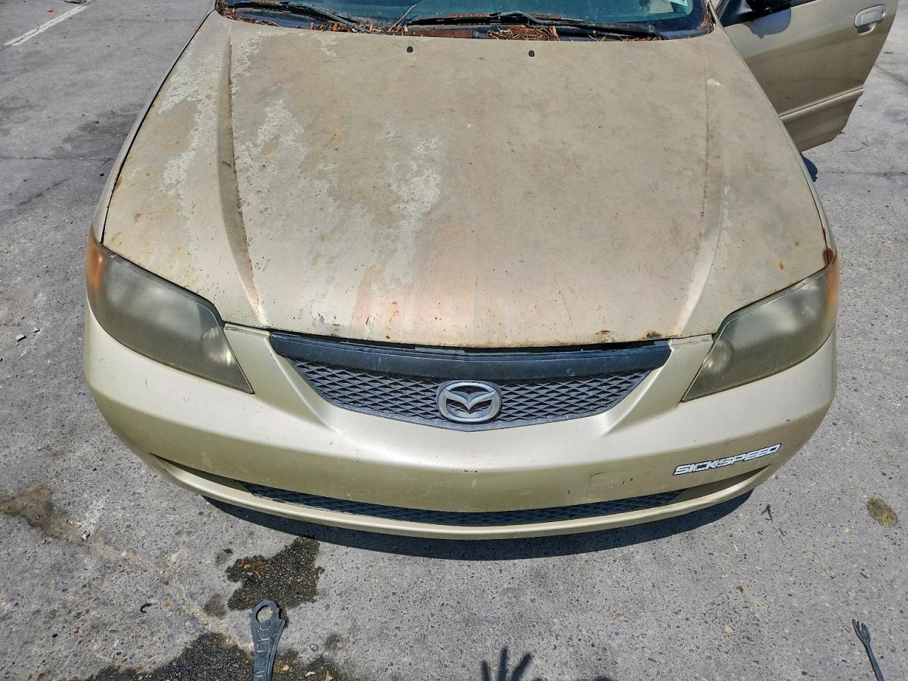 2001 Mazda Protege Lx Cream vin: JM1BJ225310415020