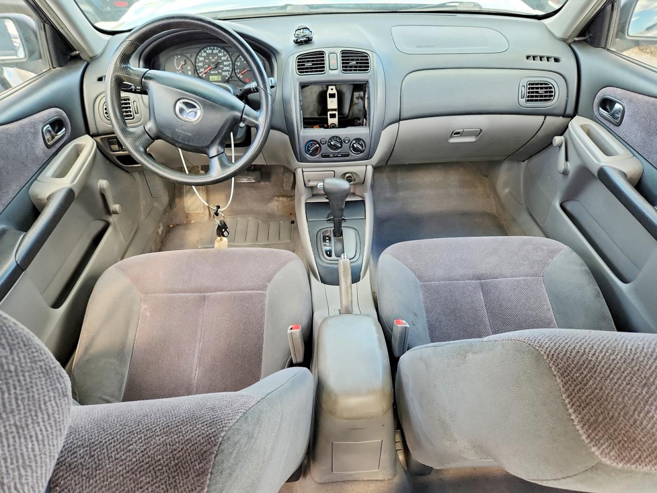 2001 Mazda Protege Lx Silver vin: JM1BJ225310432108