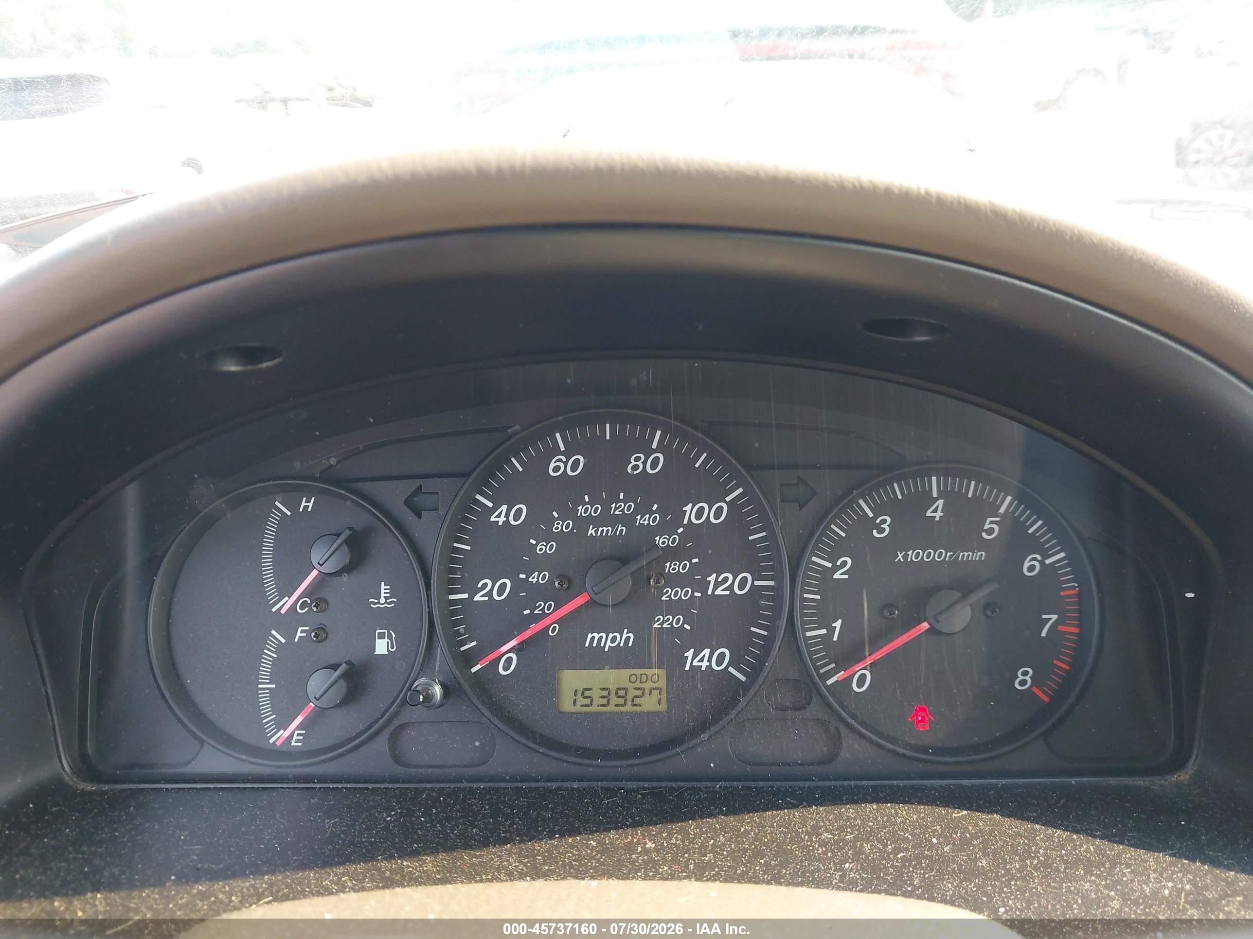 2002 Mazda Protege Dx/es/lx Желто-коричневый vin: JM1BJ225520515735