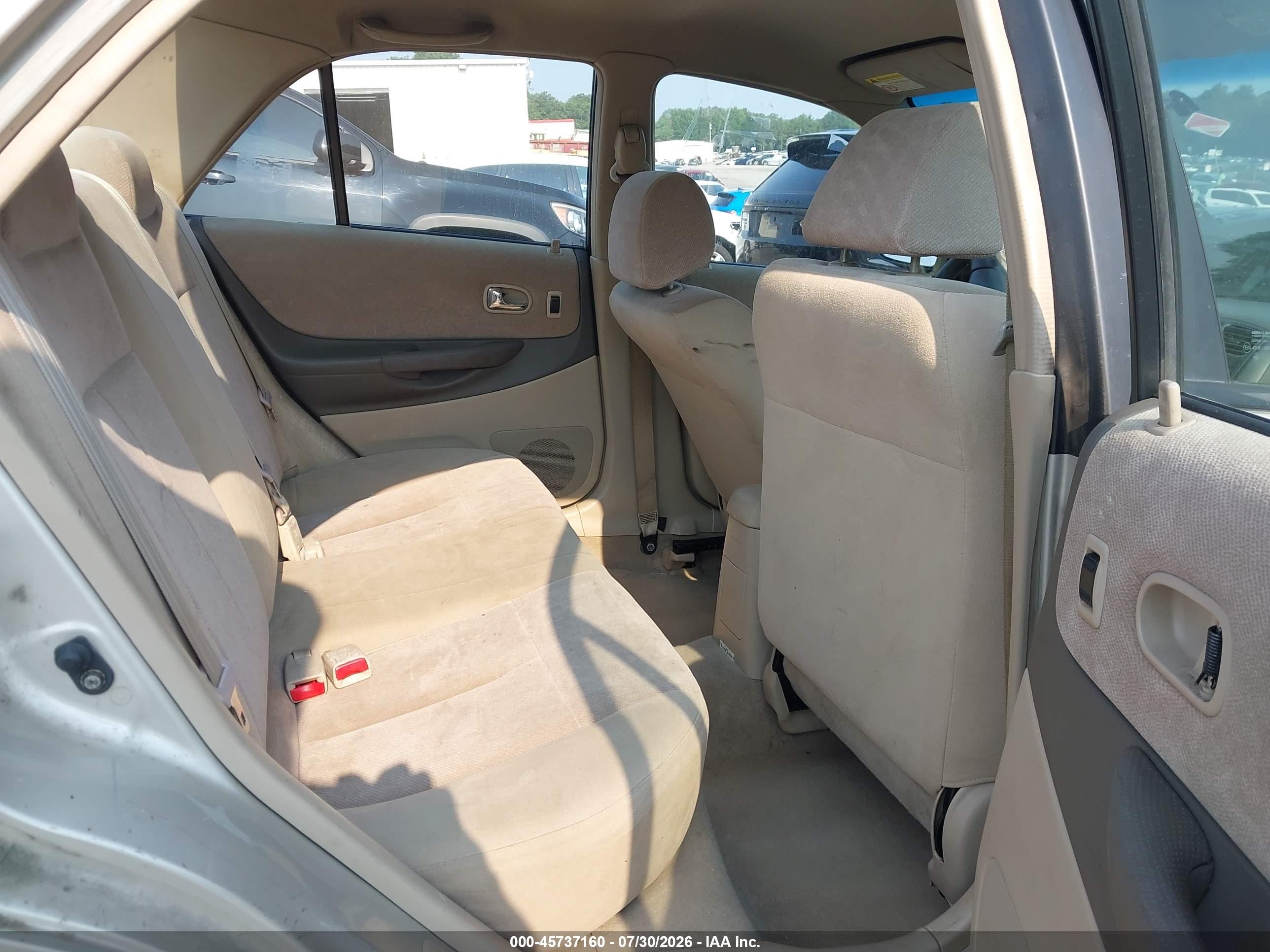 2002 Mazda Protege Dx/es/lx Желто-коричневый vin: JM1BJ225520515735