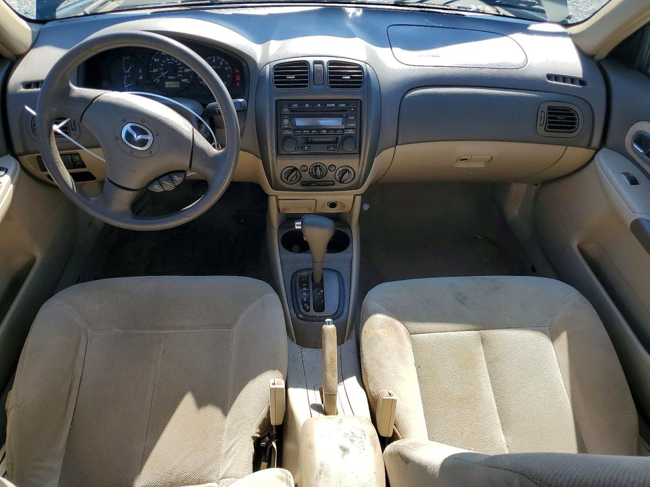 2002 Mazda Protege Dx Зеленый vin: JM1BJ225720637013