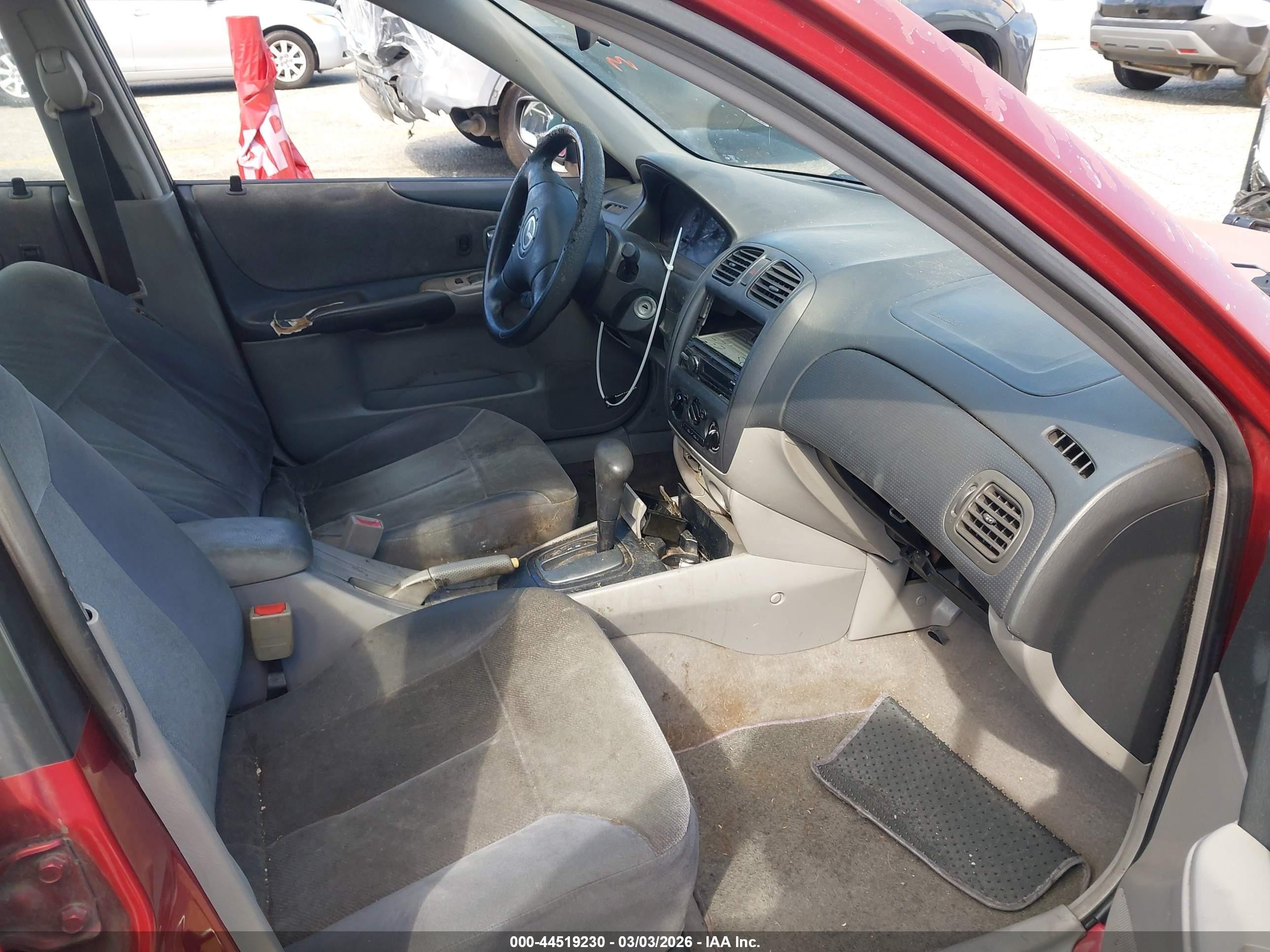 2002 Mazda Protege Dx/es/lx Red vin: JM1BJ225721571556