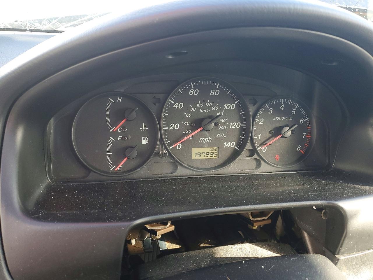 2002 Mazda Protege Dx Black vin: JM1BJ225820637277