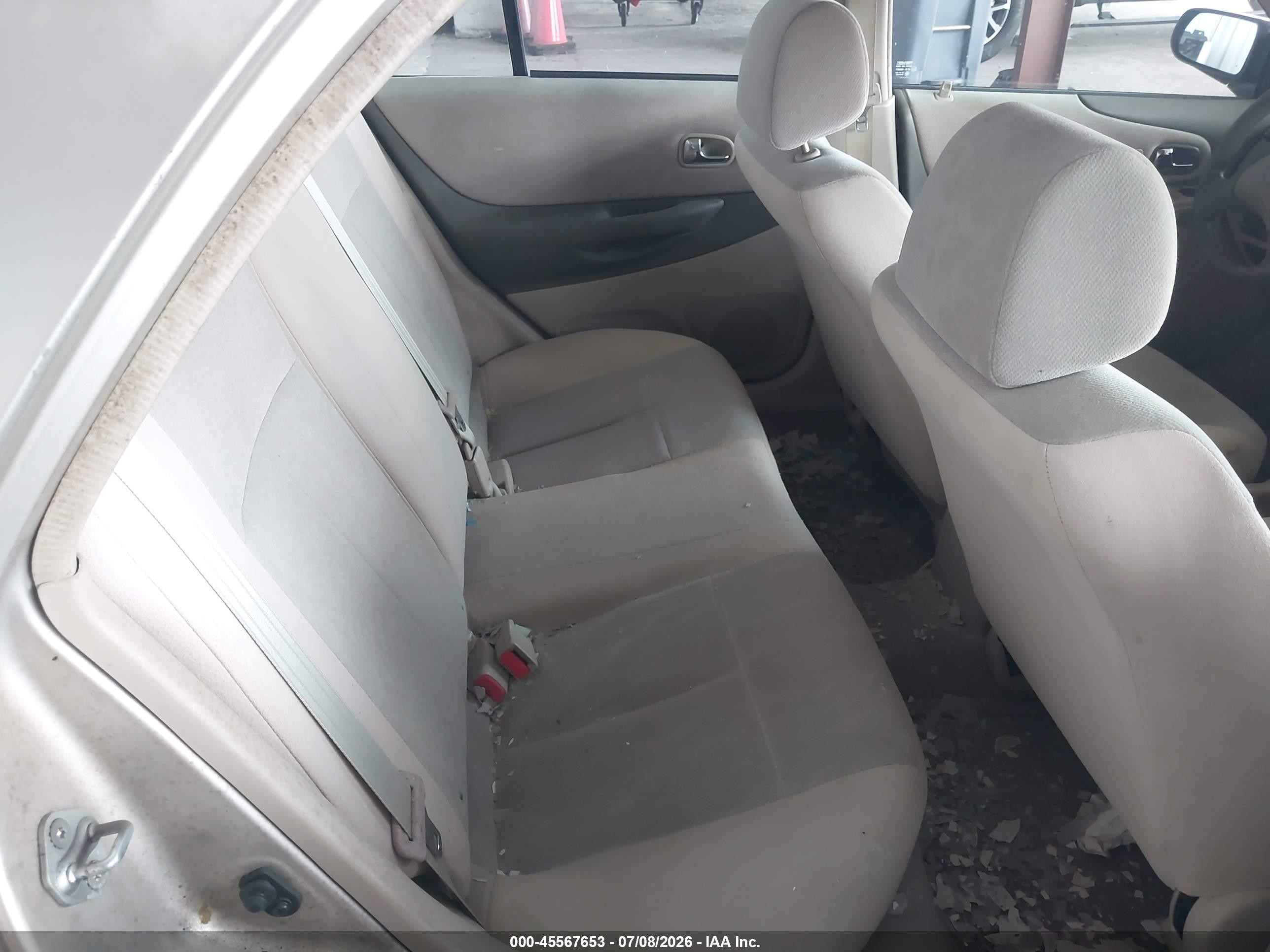 2002 Mazda Protege Dx/es/lx Beige vin: JM1BJ225821588592