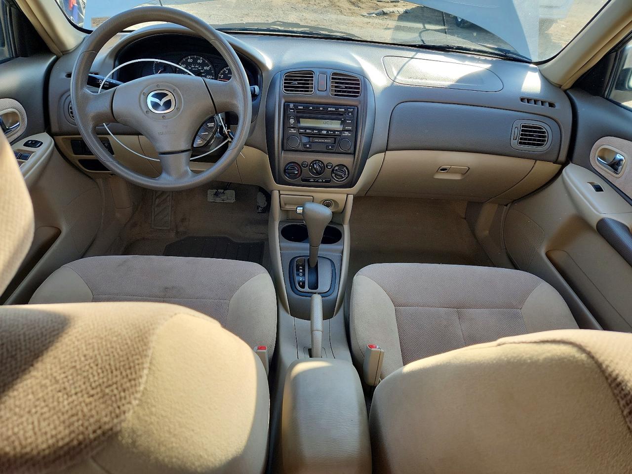 2003 Mazda Protege Dx Золотой vin: JM1BJ225830108526
