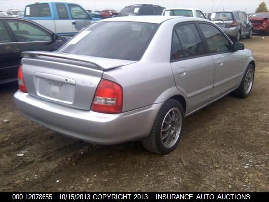 2003 Mazda Protege Dx vin: JM1BJ225830122572