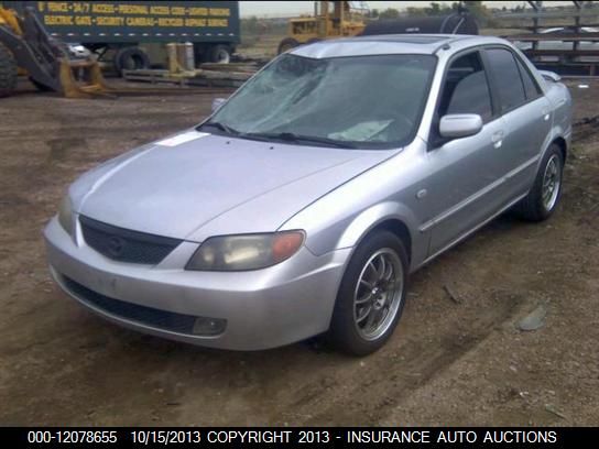 2003 Mazda Protege Dx vin: JM1BJ225830122572
