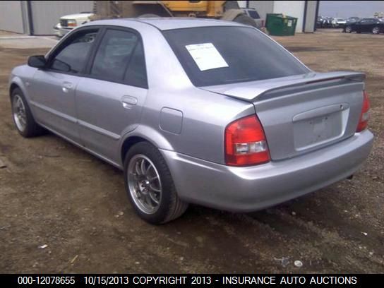 2003 Mazda Protege Dx vin: JM1BJ225830122572