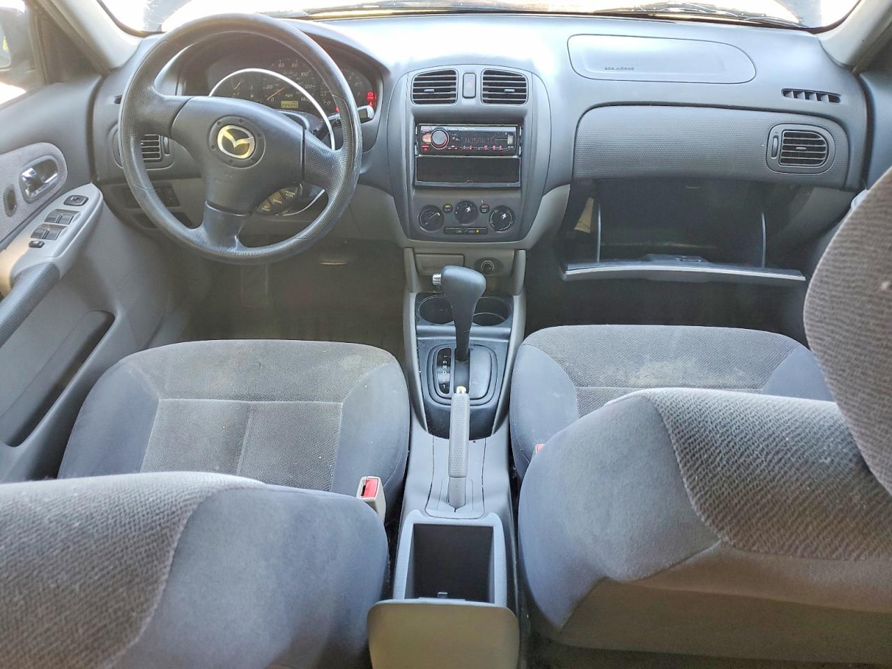 2003 Mazda Protege Dx Black vin: JM1BJ225930178553