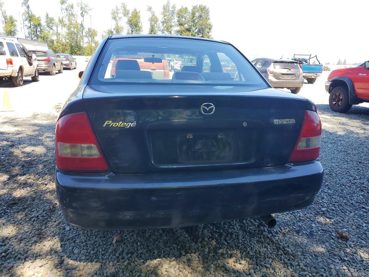 2003 Mazda Protege Dx Black vin: JM1BJ225930178553