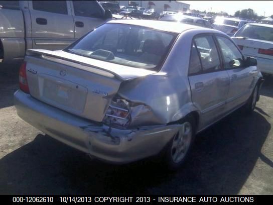2002 Mazda Protege Dx vin: JM1BJ225X21603531