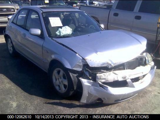 2002 Mazda Protege Dx vin: JM1BJ225X21603531