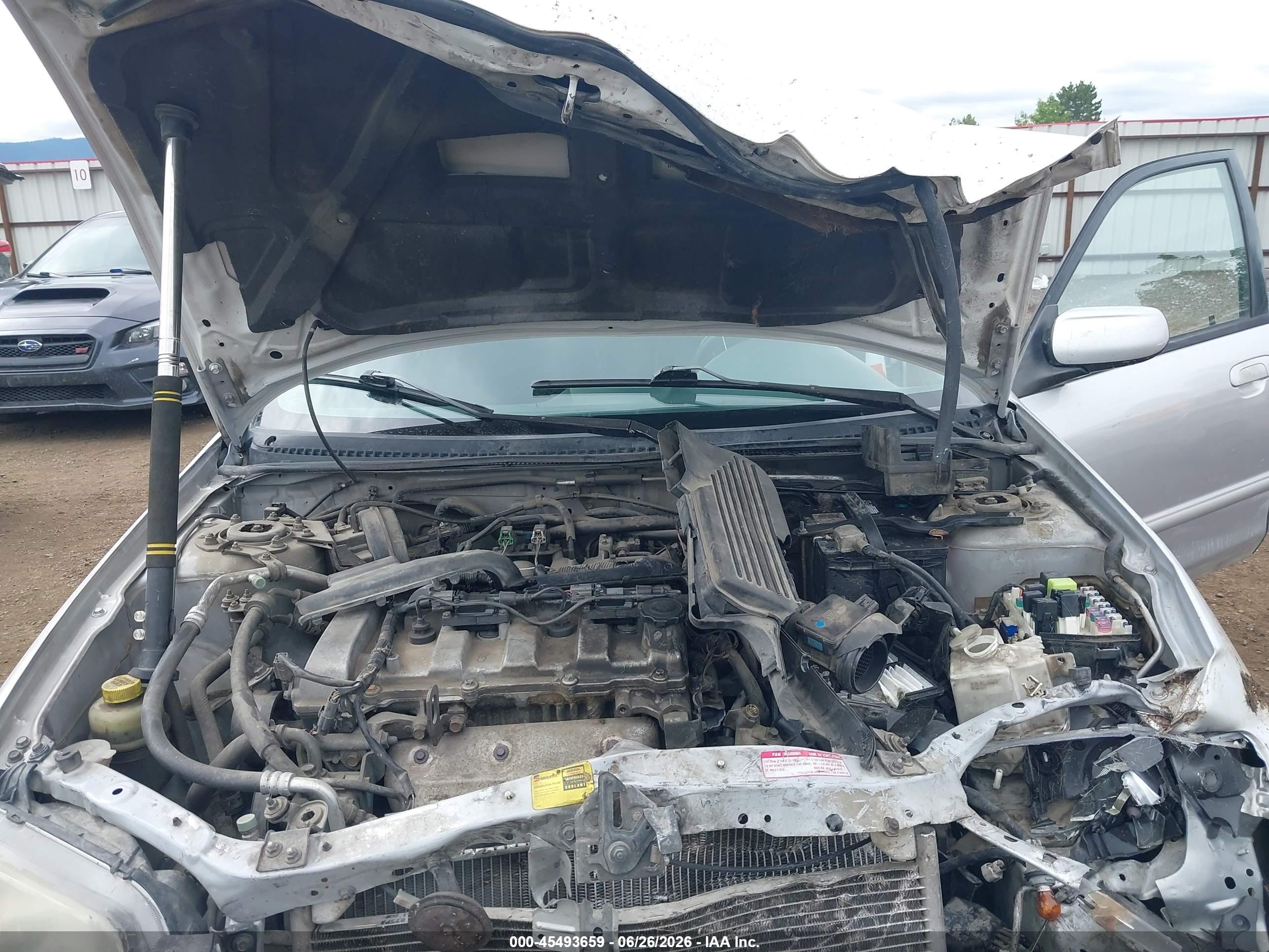 2002 Mazda Protege Dx/es/lx White vin: JM1BJ226320638927