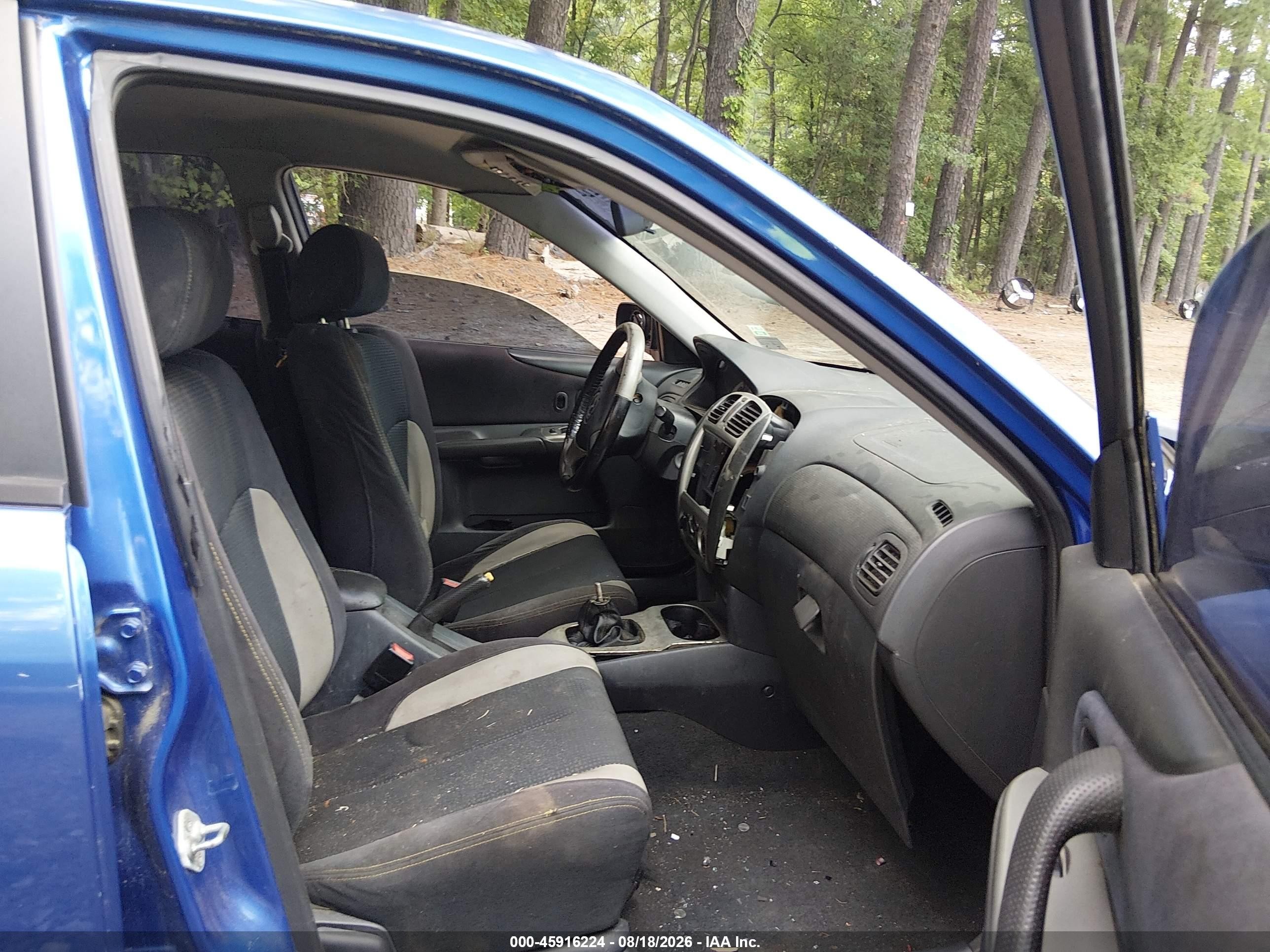 2003 Mazda Mazdaspeed Protege   Blue vin: JM1BJ227730649066