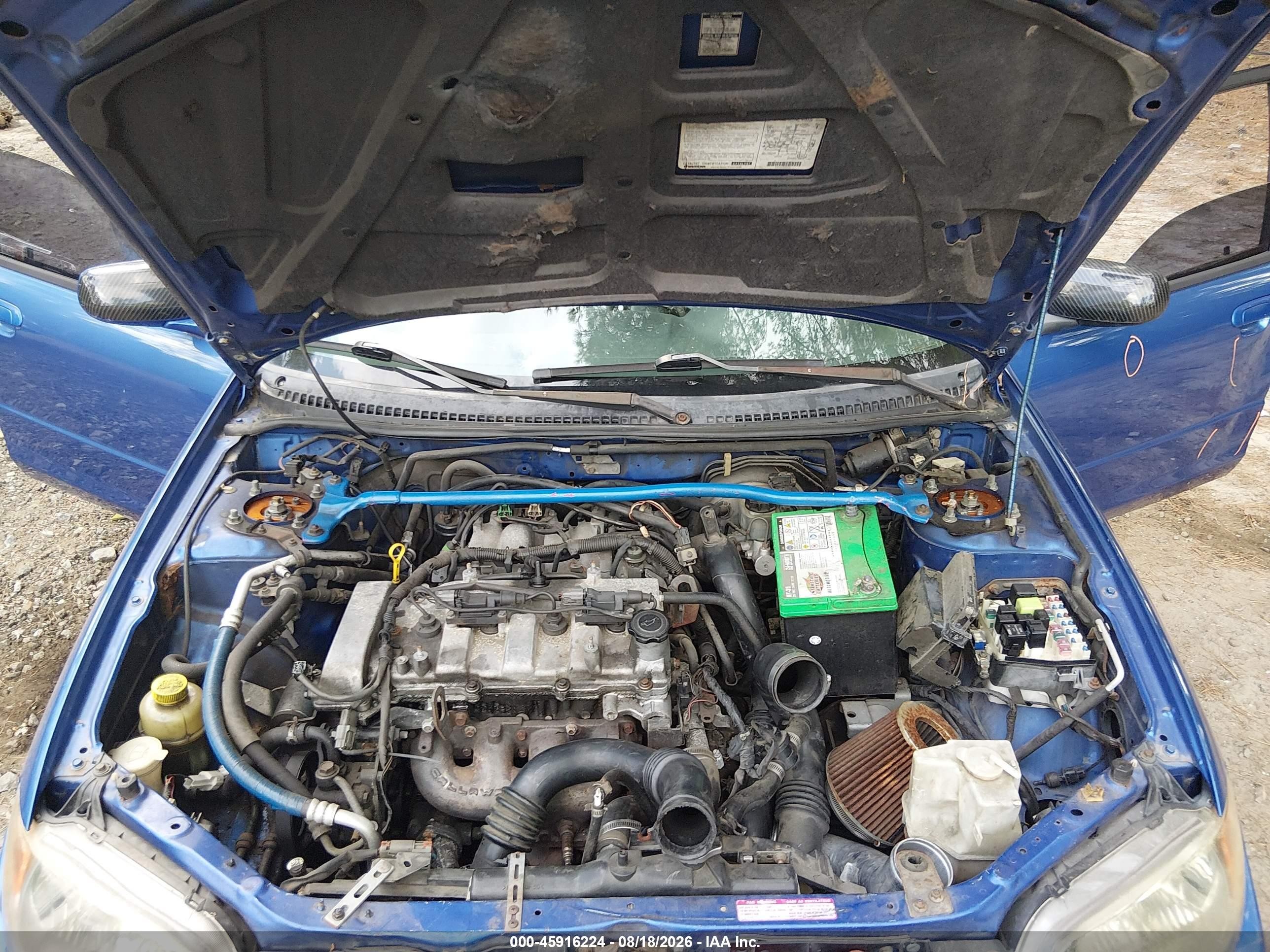 2003 Mazda Mazdaspeed Protege   Blue vin: JM1BJ227730649066