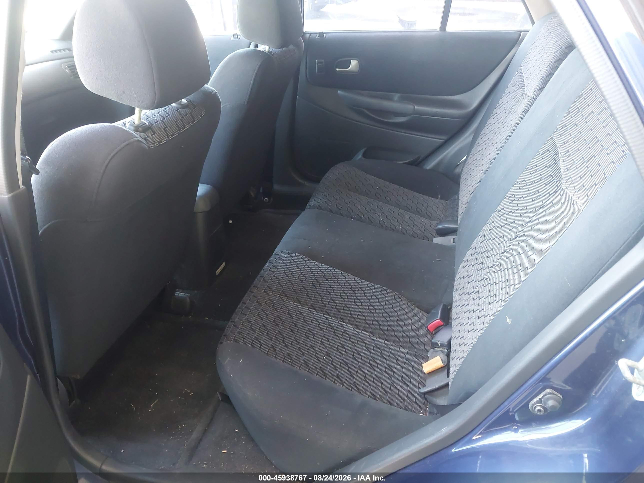 2002 Mazda Protege5   Blue vin: JM1BJ245021465334