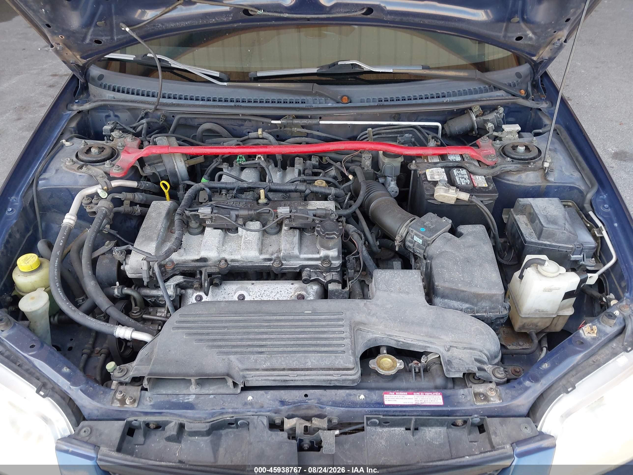 2002 Mazda Protege5   Blue vin: JM1BJ245021465334