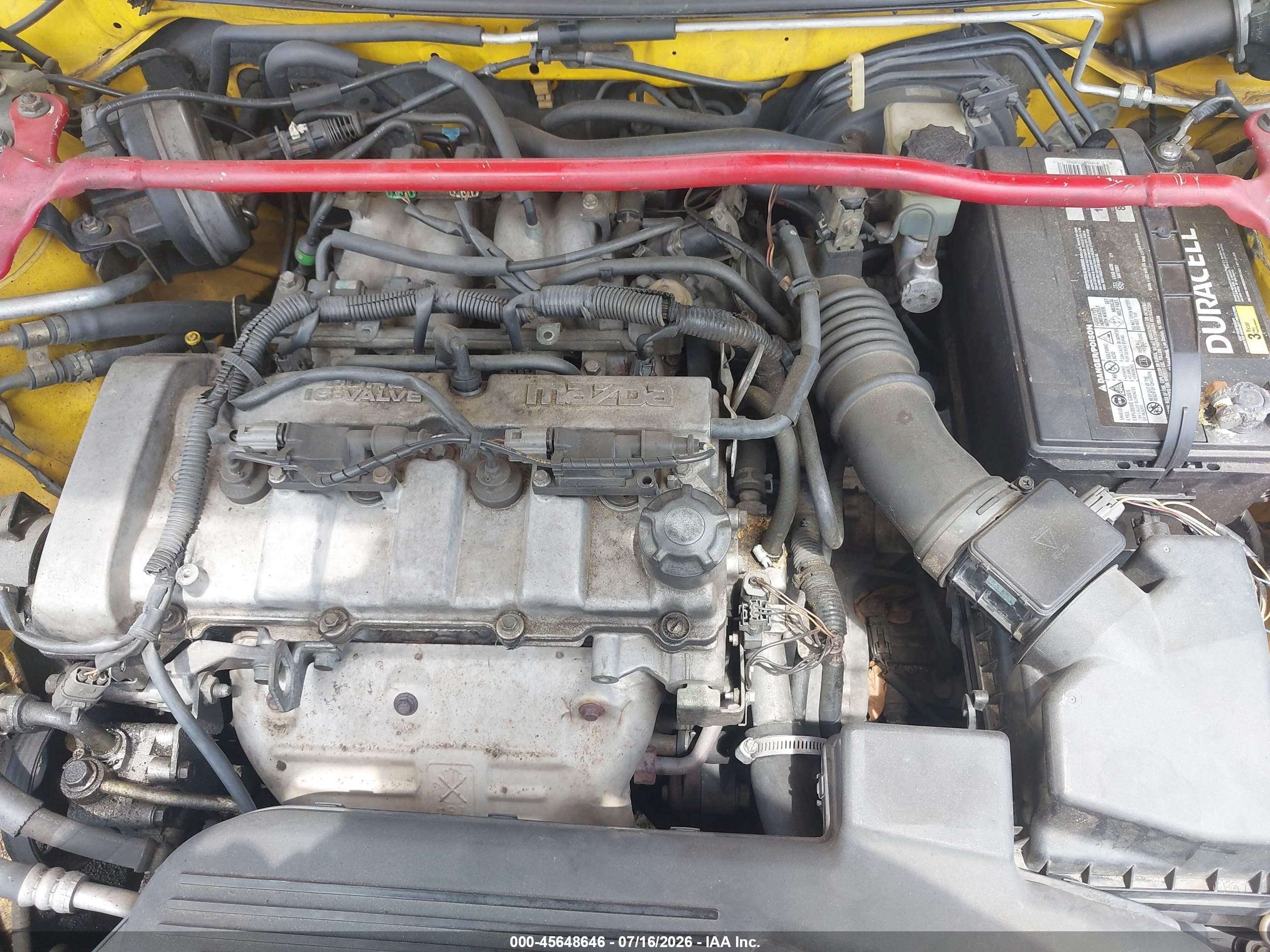 2002 Mazda Protege5   White vin: JM1BJ245121619601