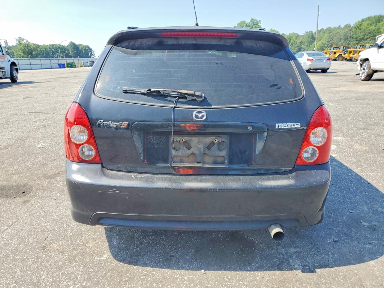 2002 Mazda Protege Pr5 Black vin: JM1BJ245221588391