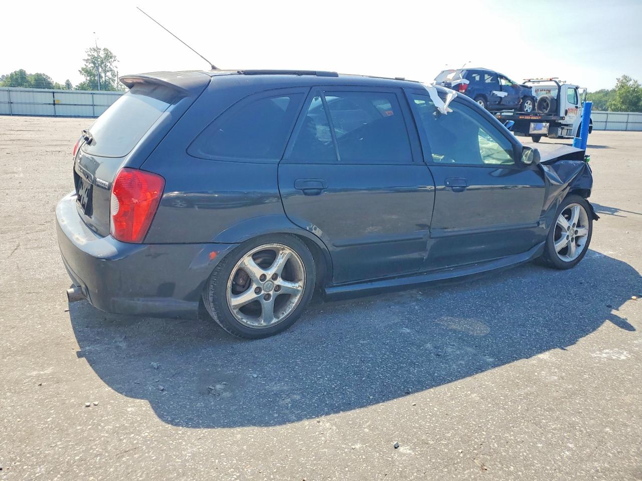 2002 Mazda Protege Pr5 Black vin: JM1BJ245221588391