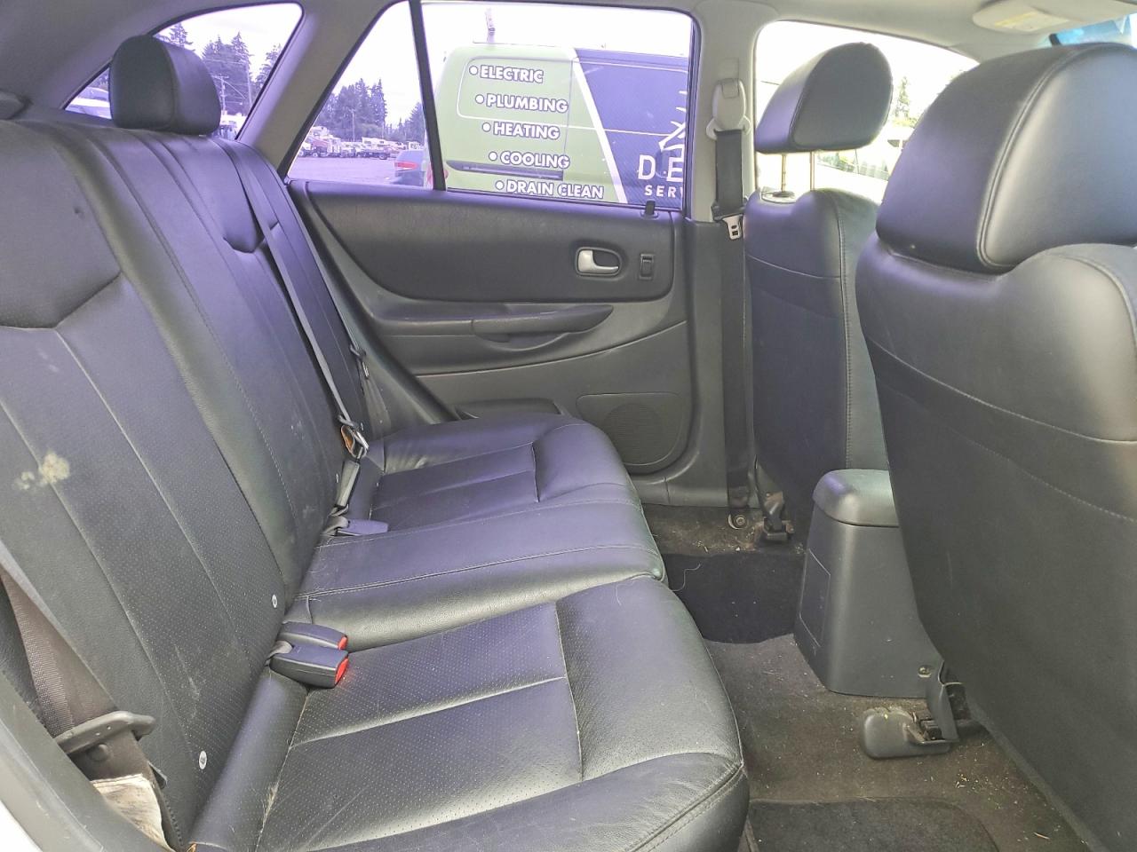 2003 Mazda Protege Pr5 Silver vin: JM1BJ245231154330
