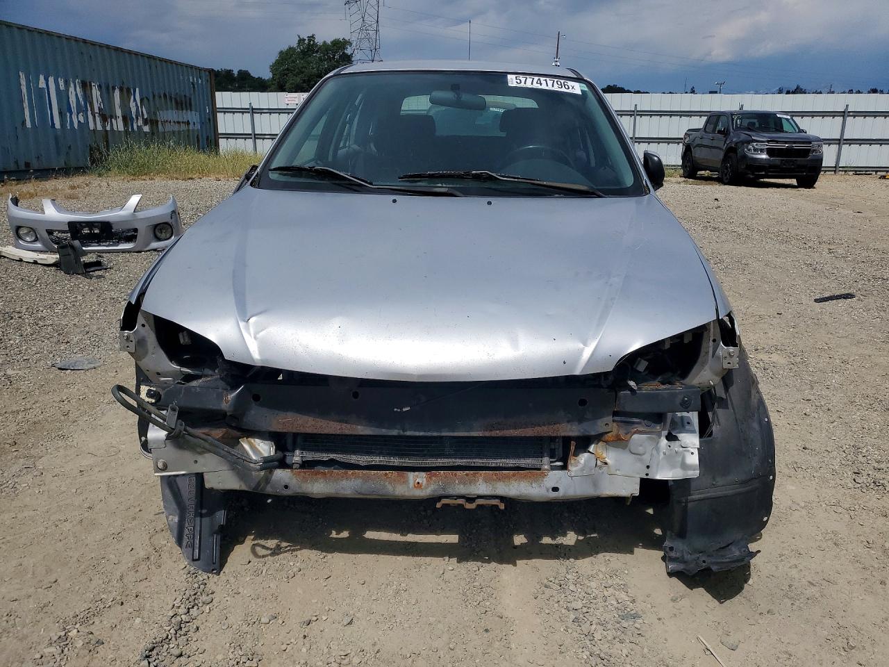 2003 Mazda Protege Pr5 Silver vin: JM1BJ245231220312
