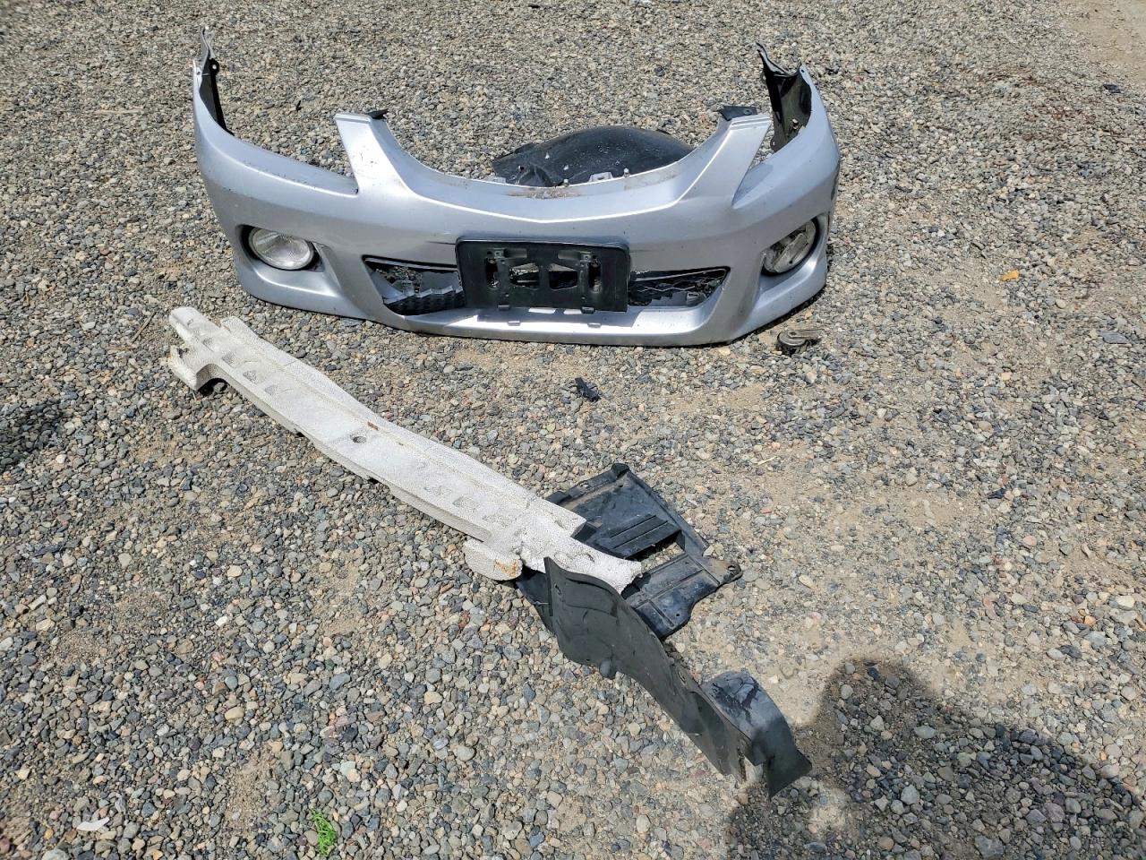2003 Mazda Protege Pr5 Silver vin: JM1BJ245231220312