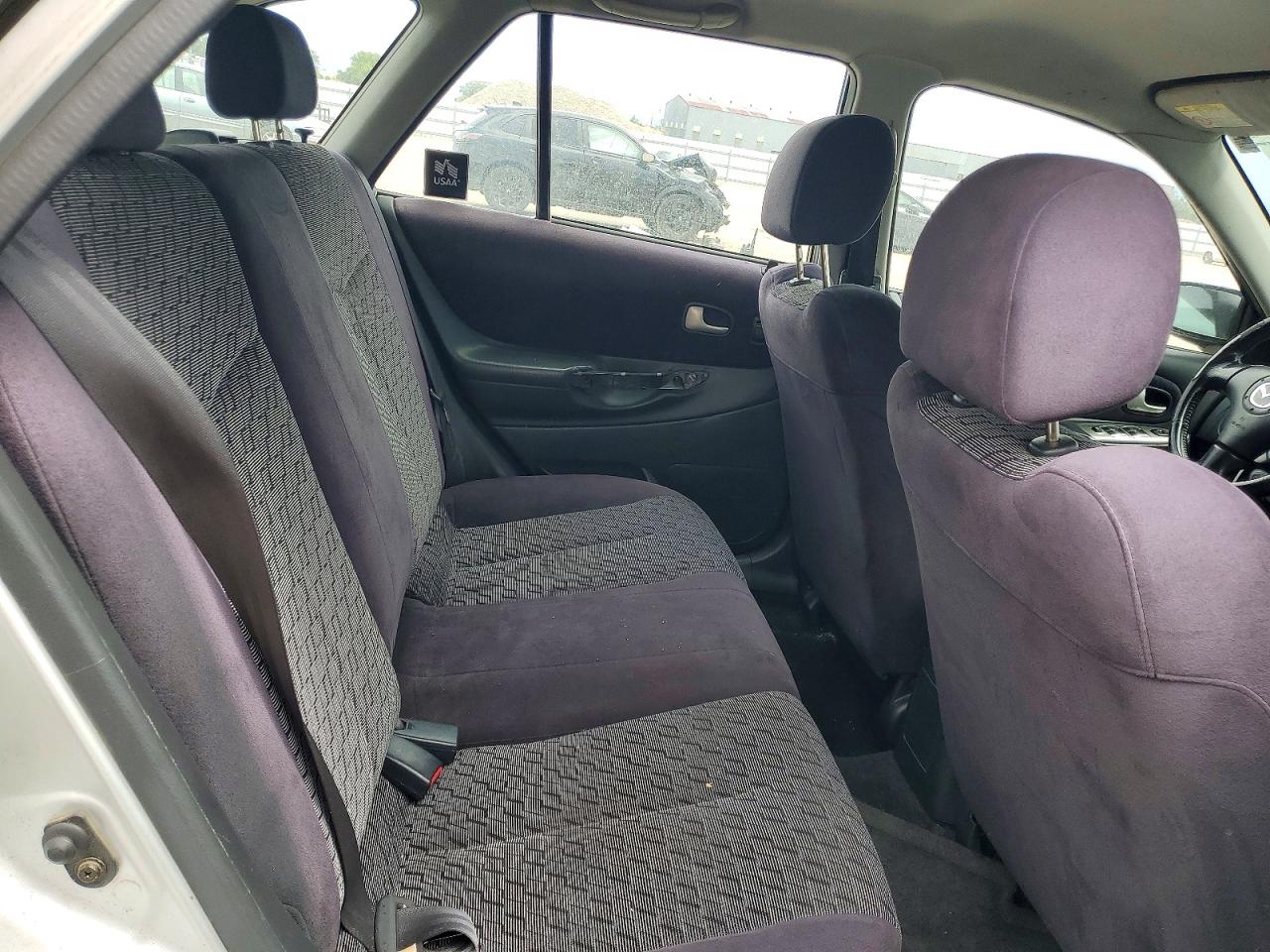 2003 Mazda Protege Pr5 Silver vin: JM1BJ245231220312