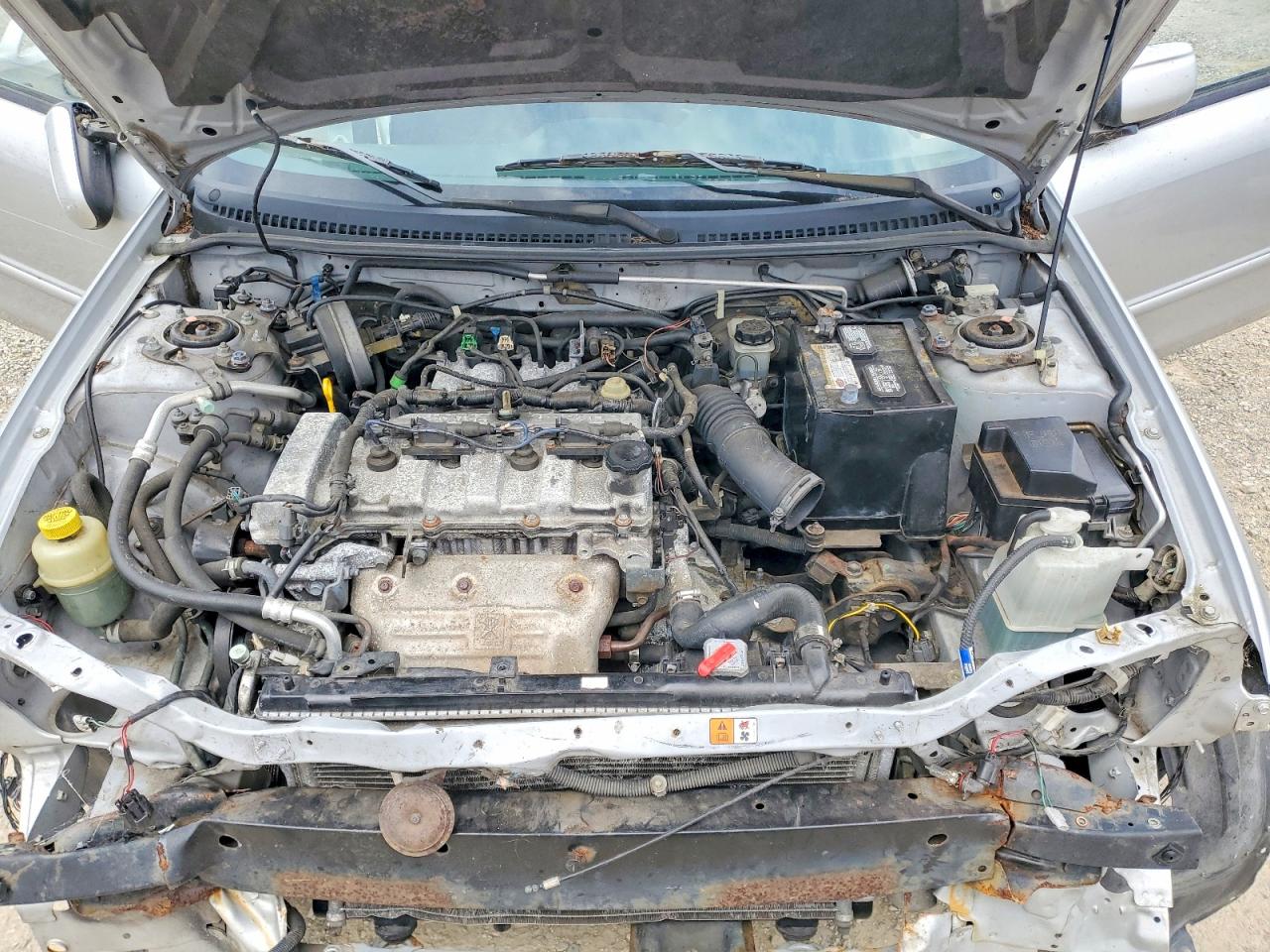 2003 Mazda Protege Pr5 Silver vin: JM1BJ245231220312