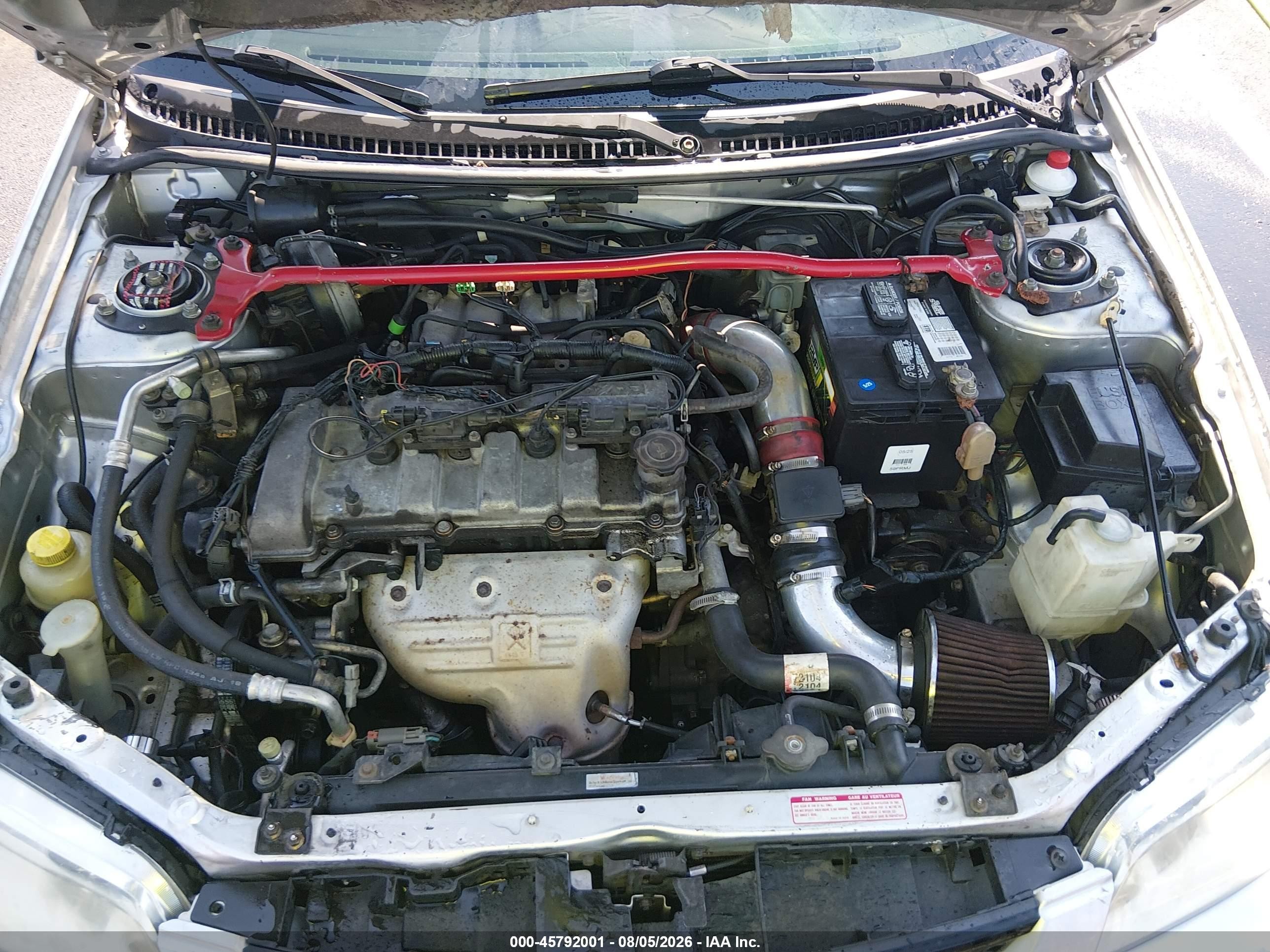2002 Mazda Protege5   Silver vin: JM1BJ245321574967