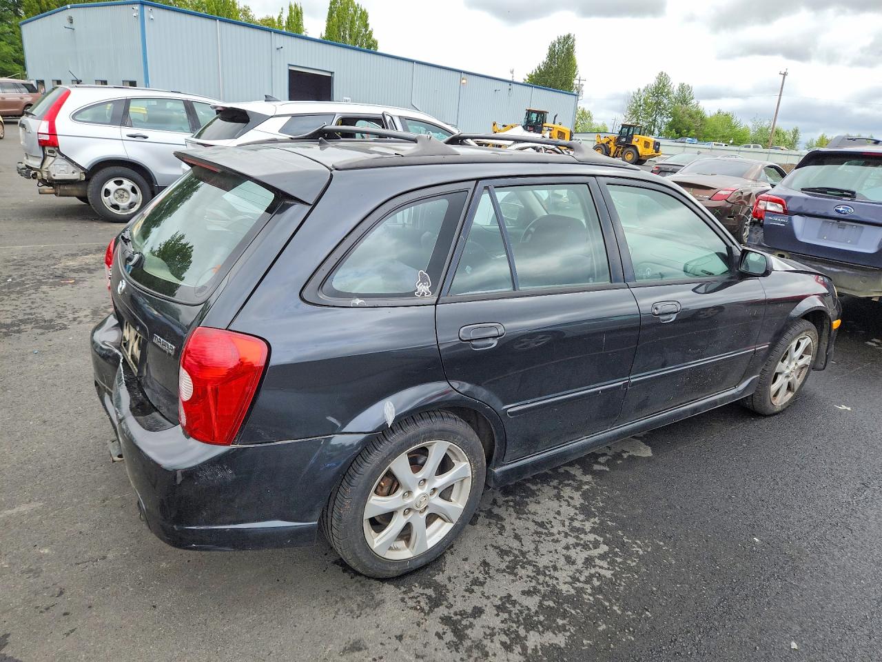 2002 Mazda Protege Pr5 Черный vin: JM1BJ245421531173